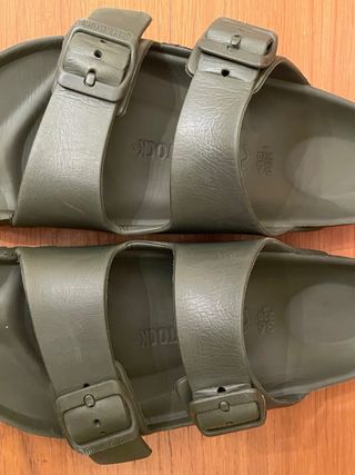 BIRKENSTOCK - sandalias verdes 36