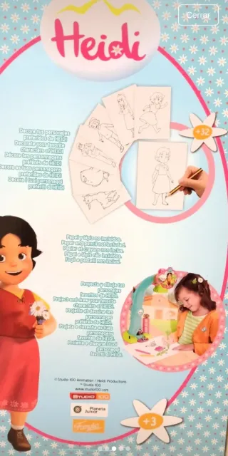 Proyector Dibujo Heidi Studio 100