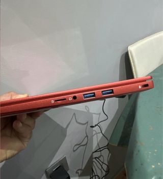 Portátil 14 Celeron N5095 Rojo