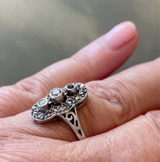 Anello Argento 925 Pietre Colorate