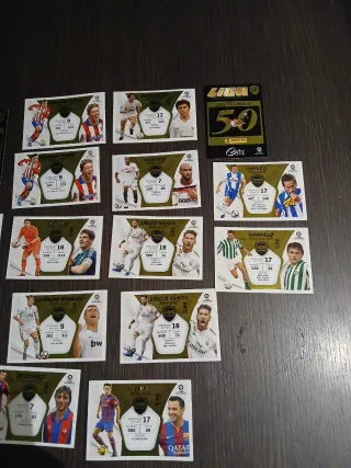 Cromos de fútbol Liga Panini
