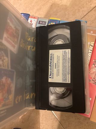 Lote Películas VHS Animadas (Español)