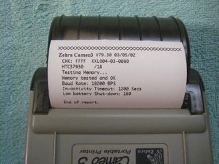 Impresora de tickets termica portatil Zebra