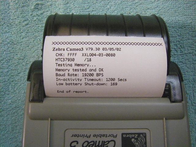 Impresora de tickets termica portatil Zebra