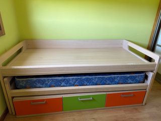 Cama nido con cajones ,