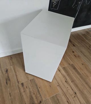 Cajonera Steelcase aluminio blanco 3 cajones