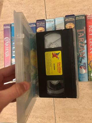 Lote Películas Disney VHS Clásicos