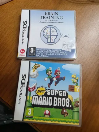 Juegos Nintendo DS: Brain Training y Mario Bros.