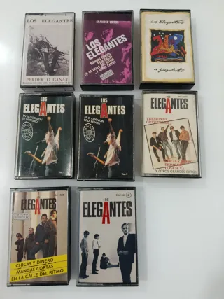 8  Los Elegantes Cintas Cassettes ELIGE