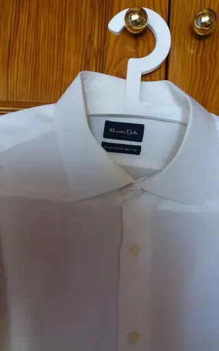 Camisa Massimo Dutti Blanca Talla 44