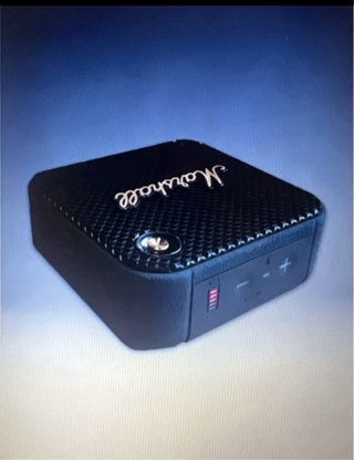 Altavoz Marshall Negro y Dorado