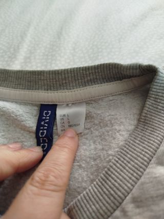 Sudadera de H&M, Divided, talla L