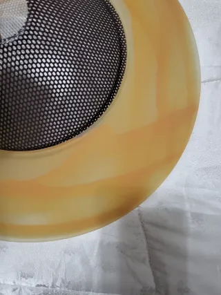 Lampadario sospensione vetro e metallo