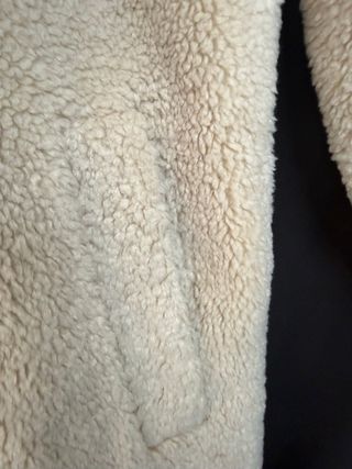 Abrigo color crema poliester HUGO BOSS talla L