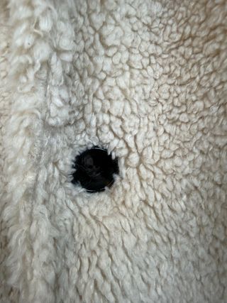 Abrigo color crema poliester HUGO BOSS talla L