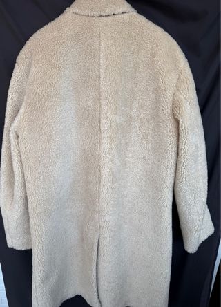 Abrigo color crema poliester HUGO BOSS talla L