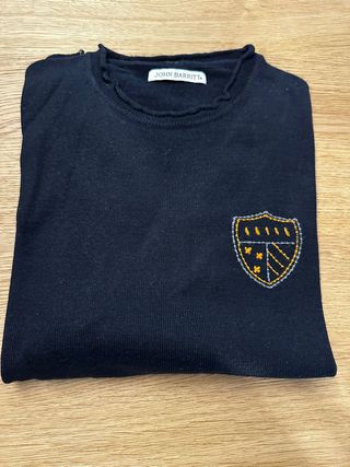 Maglione John Barritt Blu Tg M