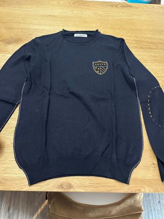 Maglione John Barritt Blu Tg M