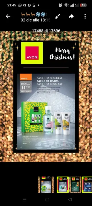 Set Regalo Avon Skin - Formato Mini