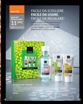 Set Regalo Avon Skin - Formato Mini