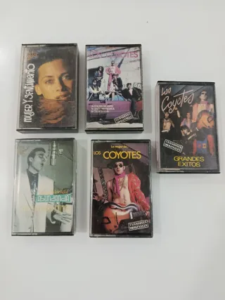 5 LOS COYOTES Cintas Cassettes ELIGE