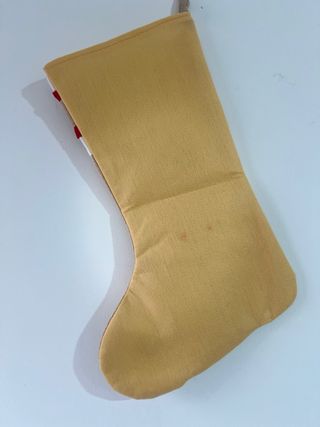 Calcetín de Navidad con Muñeco de Nieve