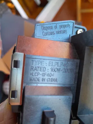 Lámpara Proyector Epson Nueva