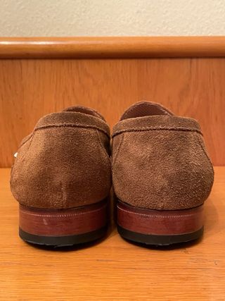 YANKO - Mocasines ante hebilla 7,5 42