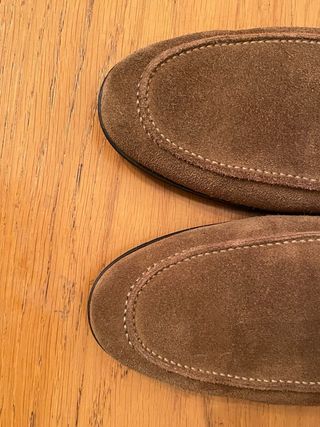 YANKO - Mocasines ante hebilla 7,5 42