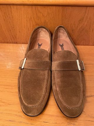 YANKO - Mocasines ante hebilla 7,5 42