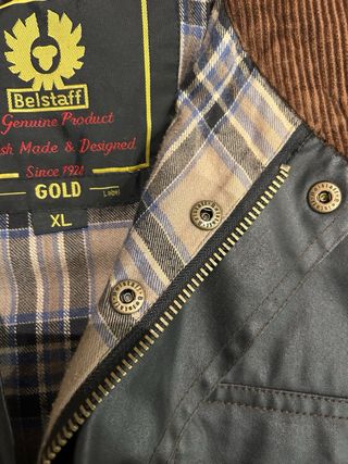 Chaqueta Belstaff Negra Auténtica