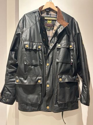 Chaqueta Belstaff Negra Auténtica