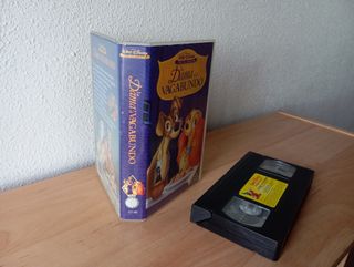 VHS Nº 1 LA DAMA Y EL VAGABUNDO. WALT DISNEY.