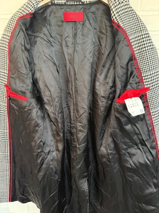 Abrigo lana Jacquard HUGO BOSS talla M