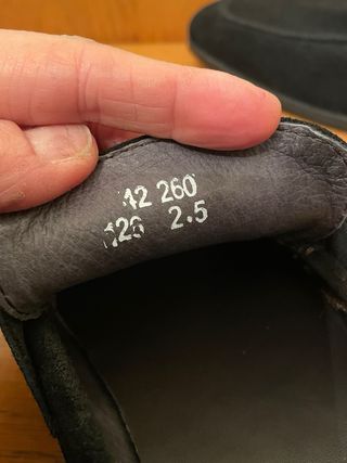 CANOa&WISS - Mocasines negros 42