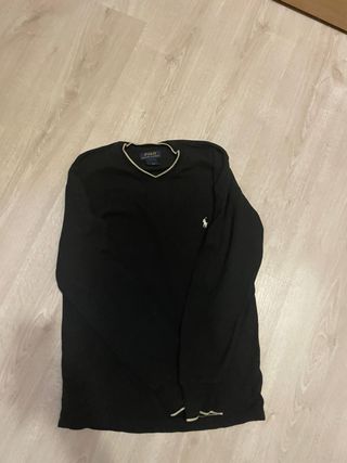 Jersey Polo Ralph Lauren Negro Hombre