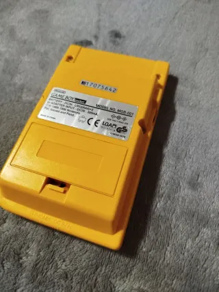 Nintendo Game Boy Pocket Amarilla