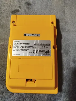 Nintendo Game Boy Pocket Amarilla