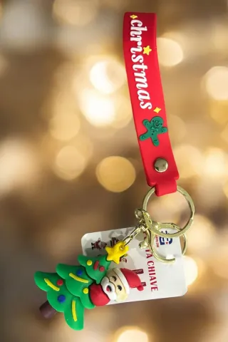 Portachiavi Albero di Natale Babbo Natale