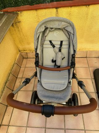 Carro Jane Kawai Gris 2 piezas