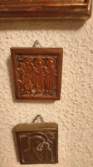 3 Cuadros Metálicos Decorativos