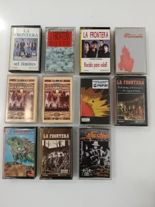 11 LA FRONTERA Cintas Cassettes ELIGE