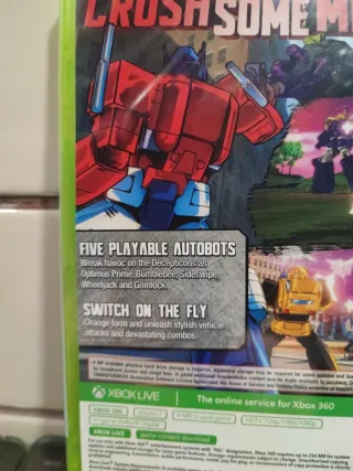 Transformers Devastation Xbox 360
