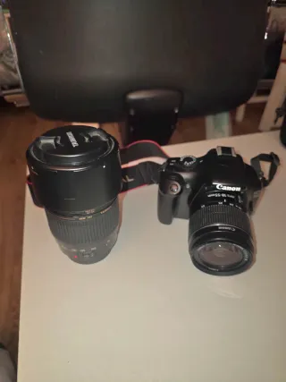 Canon EOS 1100D + Objetivo + Accesorios