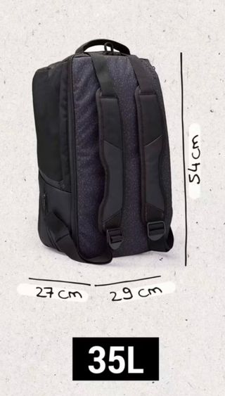 Mochila Decathlon de deporte y viajes Kipsta.