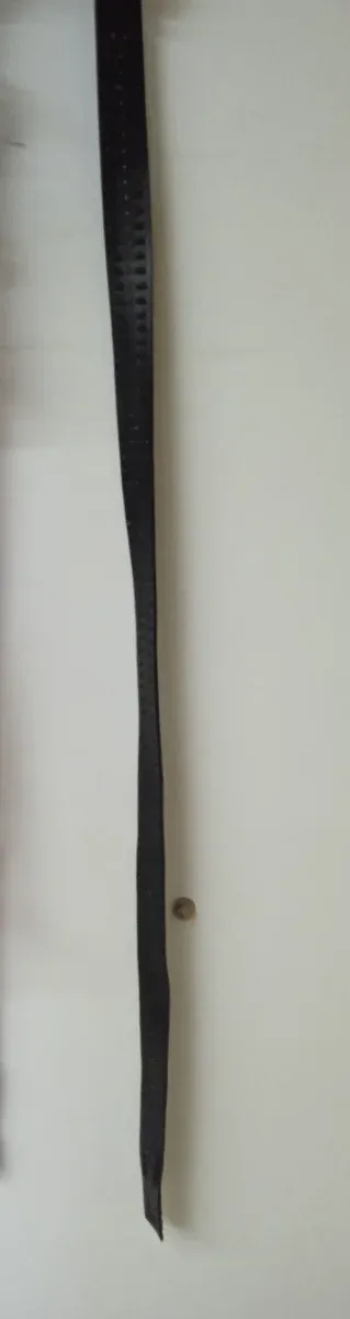 Cinturone nero da uomo