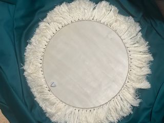 Espejo Decorativo Yute y Madera