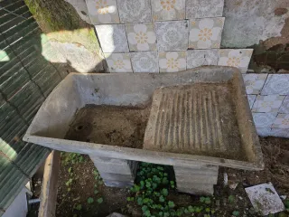 Lavadora manual antigua