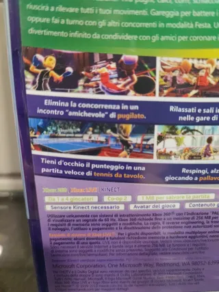 Xbox 360 Kinect Sports Gioco