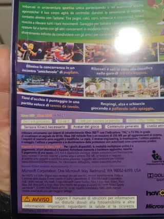 Xbox 360 Kinect Sports Gioco
